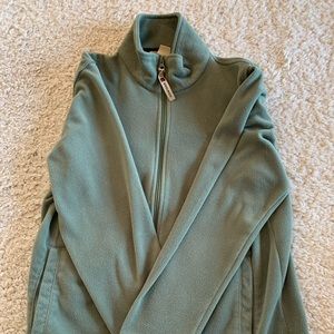 Wool rich fleece jacket
